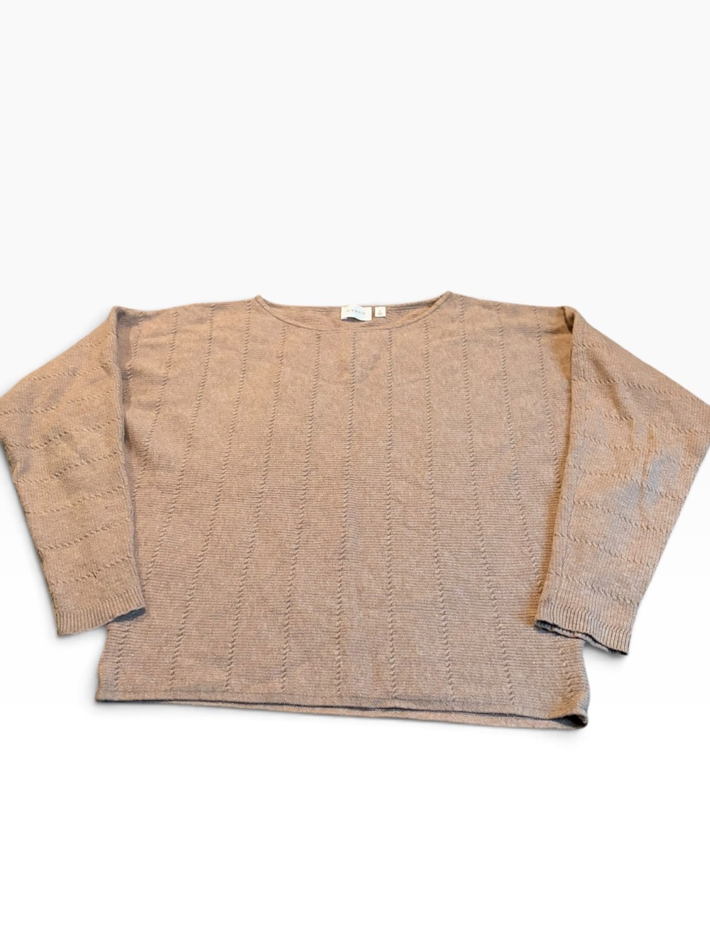 CYRUS light brown sweater